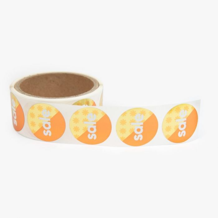 Stickers op rol – Standaard formaten
